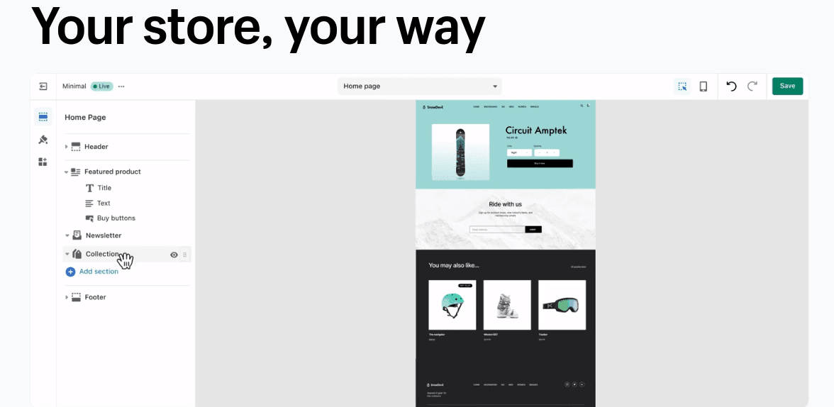 Shopify Screenshot