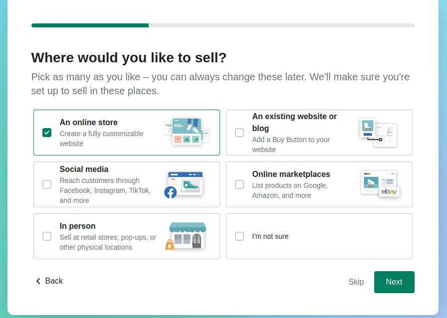 Shopify Screenshot