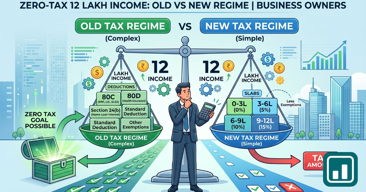 Zero Tax Up to ₹12 Lakh: What Business Owners and Sellers Actually Need to Know